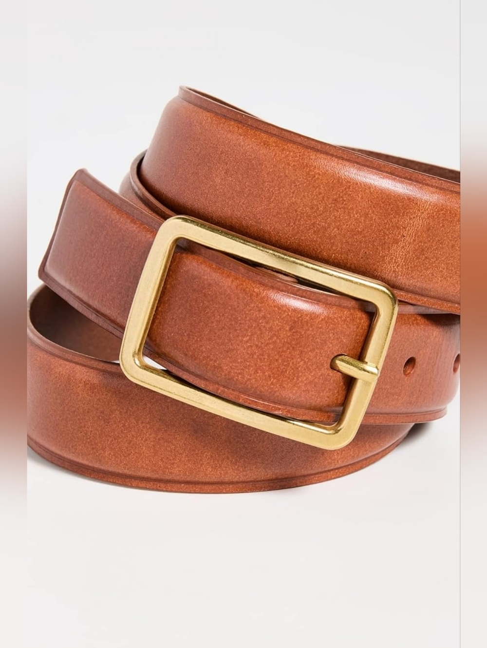 Madewell Rectangle - Buckle Leather Belt